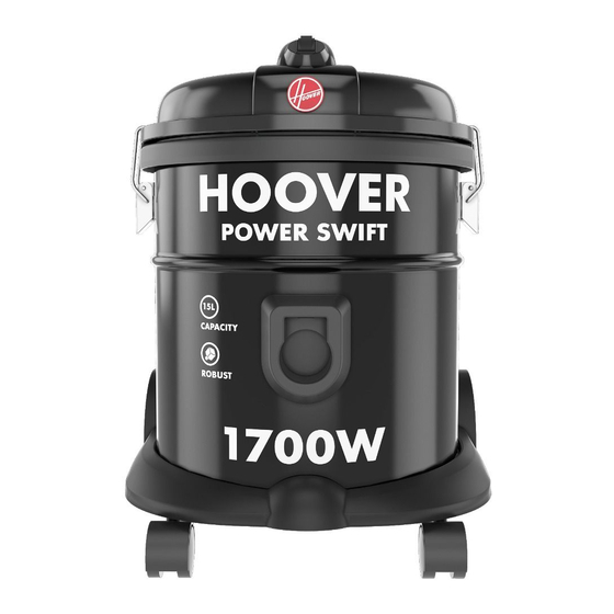 Hoover Power Swift User Manual