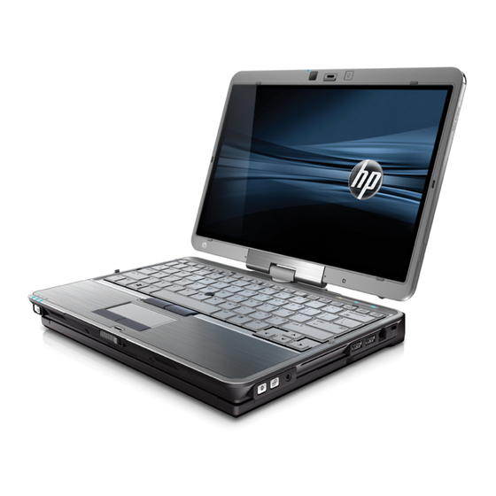 HP EliteBook 2740p Maintenance And Service Manual