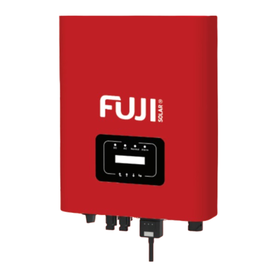 FujiFilm SOLAR FU-SUN-3K-G05 User Manual