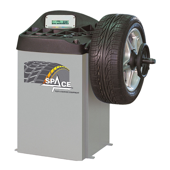 Space ER 200 Wheel Balancer Manuals