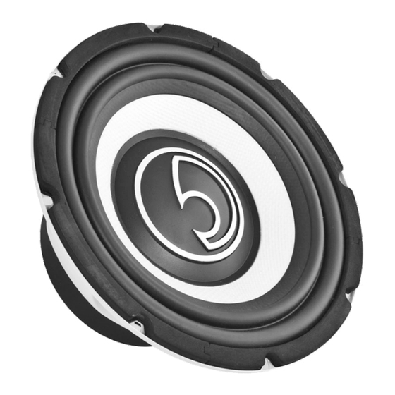 BASSFACE SPL10.1 Instruction Manual