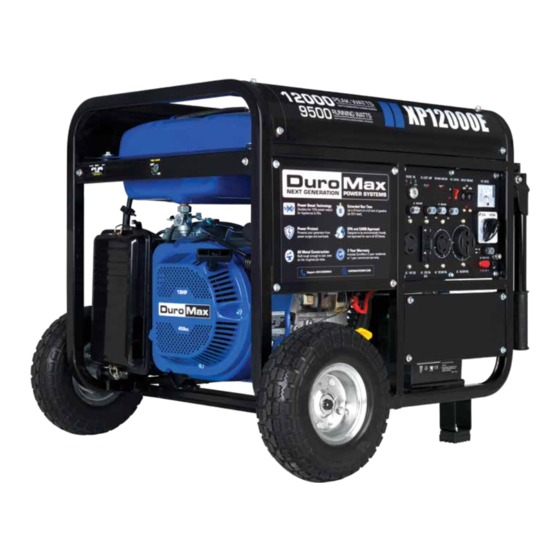 DuroStar XP12000E Service Manual