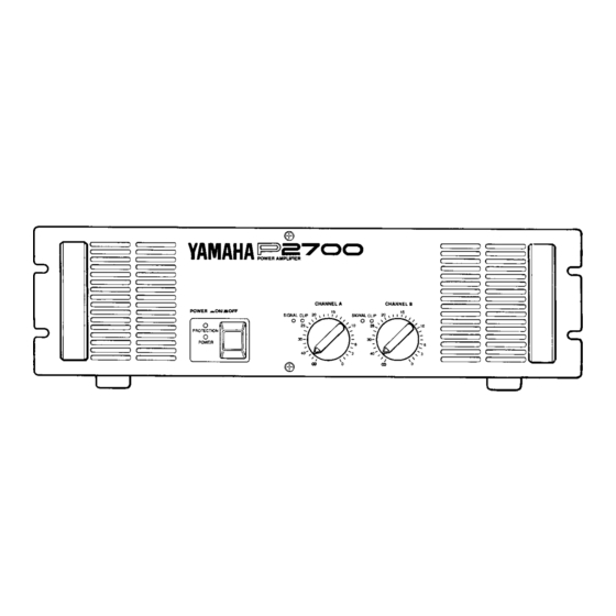 Yamaha P2350 Manuals