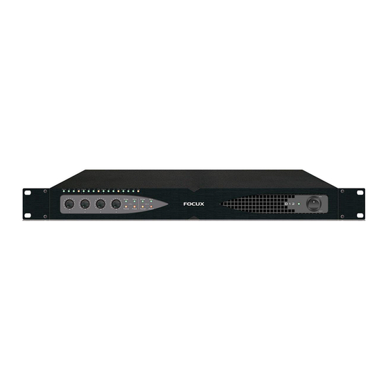 Focux D Series Manuals
