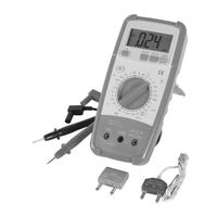Velleman DVM1090 User Manual