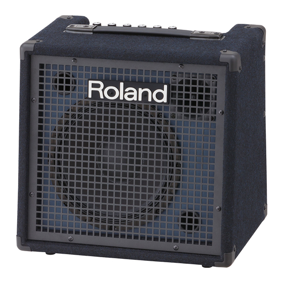 Roland KC-200 Owner's Manual