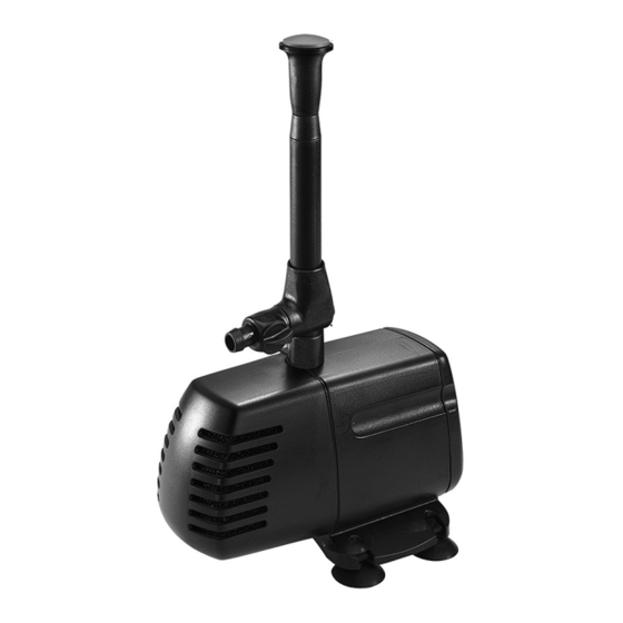 Sera Pond SP 500 Manual
