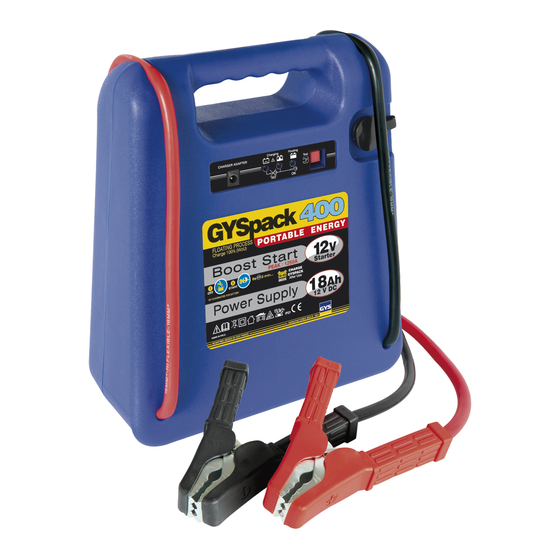 GYS GYSPACK AUTO Manual