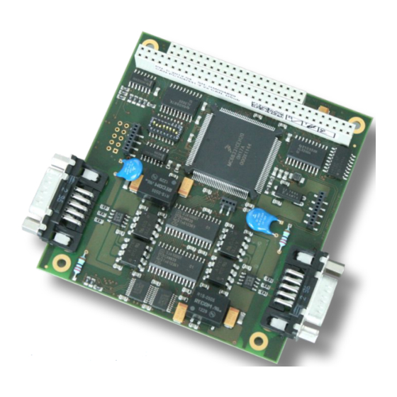ESD CAN-PC104/331 Hardware Installation And Technical Data