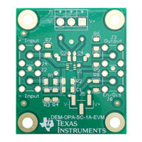 Texas Instruments DEM-OPA-SC-1A-EVM User Manual
