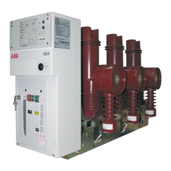 ABB VD4 Installation And Operating Instructions Manual