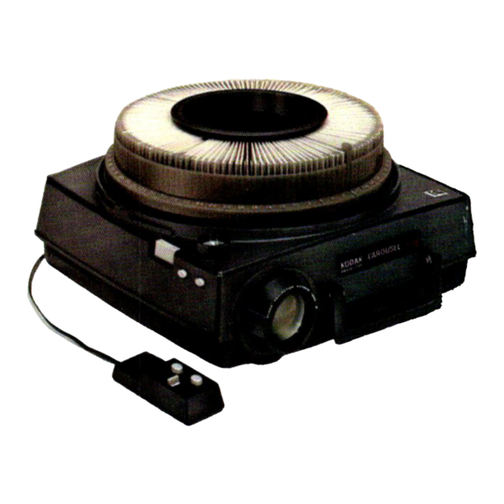Kodak CAROUSEL 750H How To Use Manual