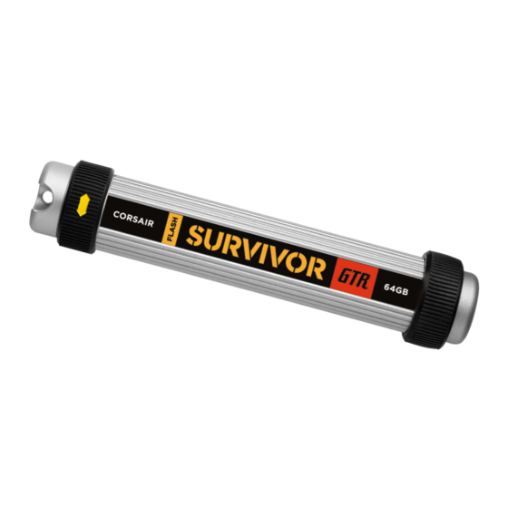 Corsair FLASH SURVIVOR 16GB User Manual
