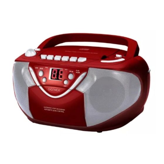 Denver TCD-33C User Manual