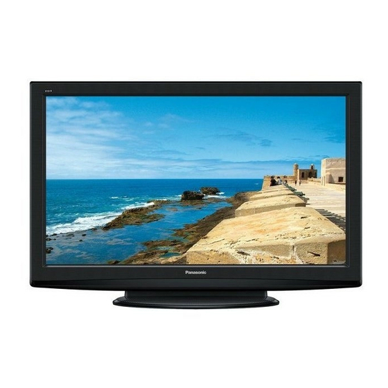 Panasonic Viera TX-PF42X20 Operating Instructions Manual