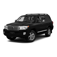 Toyota Land Cruiser 2013 Quick Reference Manual