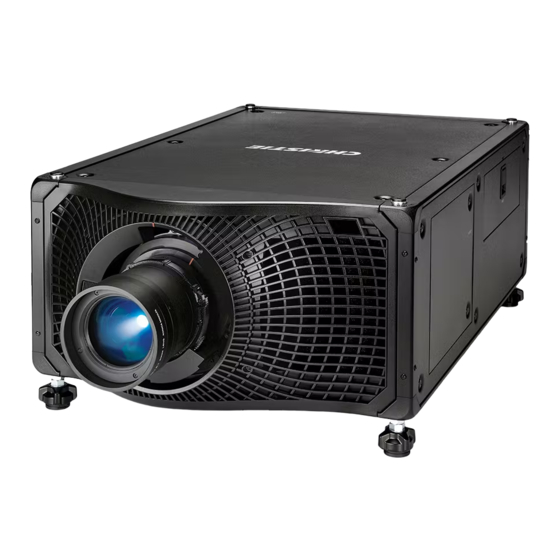 Christie Boxer 30 Installation And Setup Manual