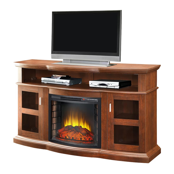 pleasant hearth CHERRY FINISH Assembly Instructions Manual