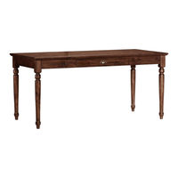 Pottery Barn Printers Writing Desk Assembly Instructions