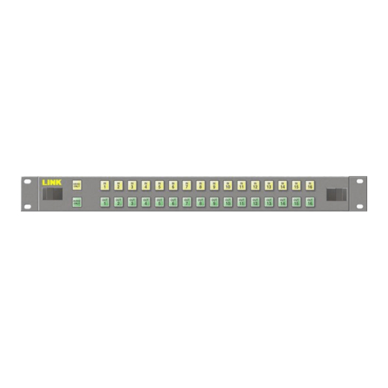 Link electronics 861-XL1616D Specification Sheet
