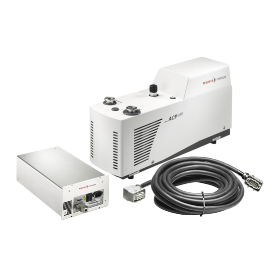 Pfeiffer Vacuum ACP 28R Supplementary Information