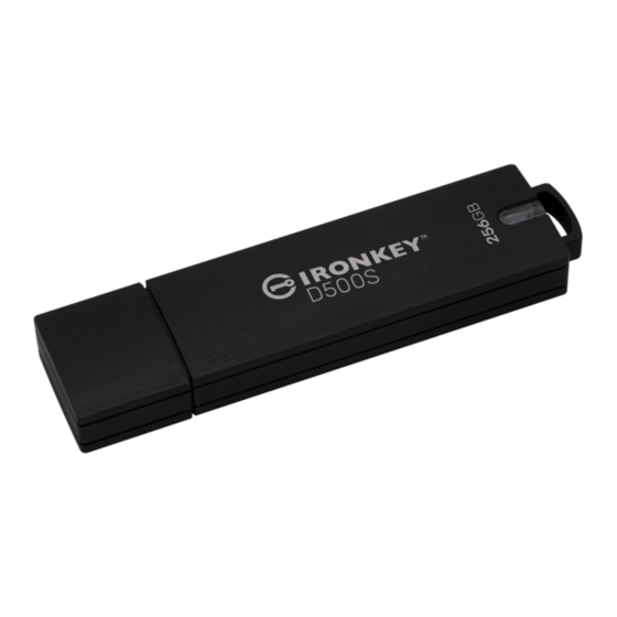 Kingston Technology IRONKEY D500S User Manual