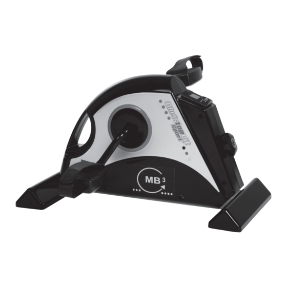 Christopeit Sport MB 3 Assembly And Exercise Instructions