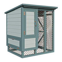 EASY COOPS Chicken Coop Plan 4x5 Assembly Instructions Manual