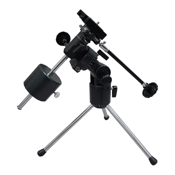 ORION TELESCOPES & BINOCULARS Tabletop Equatorial Mount 9009 Instruction Manual