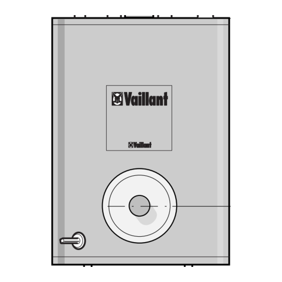 Vaillant Vantage 120 Installation Instructions Manual
