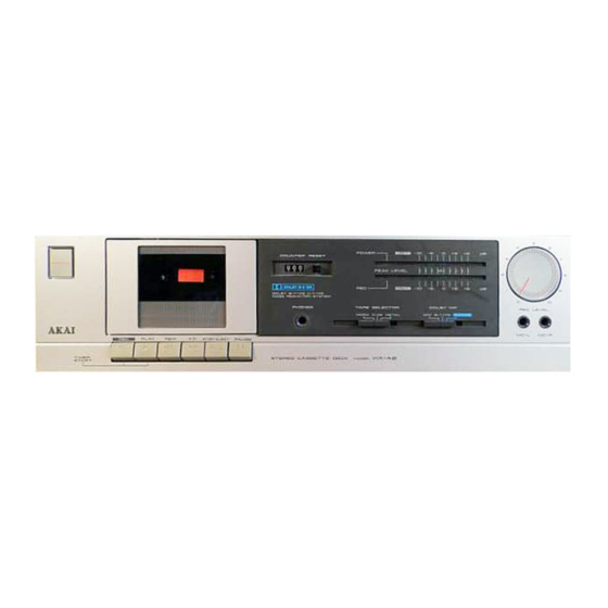 Akai HX-A2 User Manual