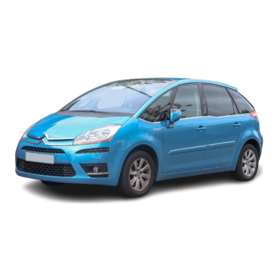 CITROËN 2007 c4 picasso Owner's Manual