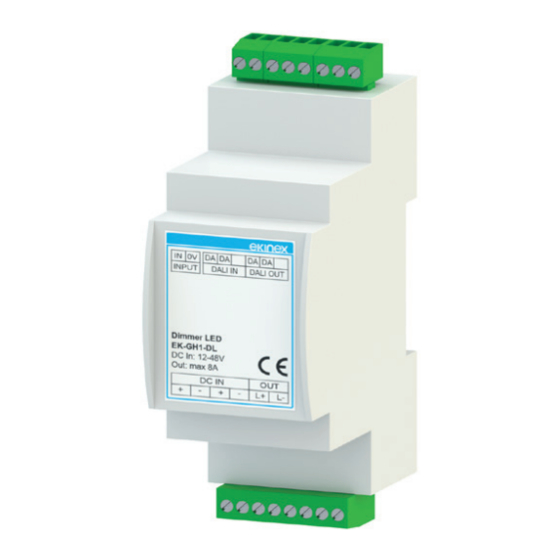 Ekinex EK-GH1-DL Quick Start Manual