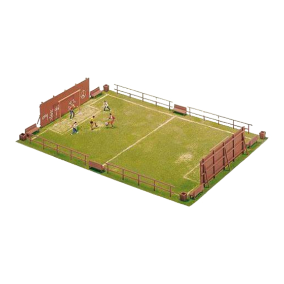 Faller Soccer playground 180550 Assembly Instructions
