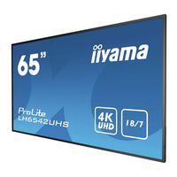 Iiyama ProLite LH7542UHS User Manual