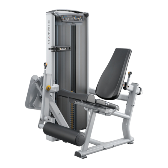 Matrix VERSA Series Assembly Instructions Manual
