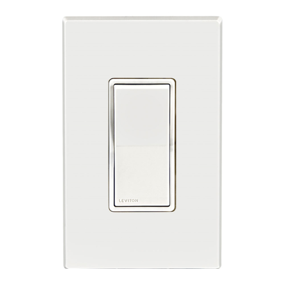 Leviton W5603 Manual