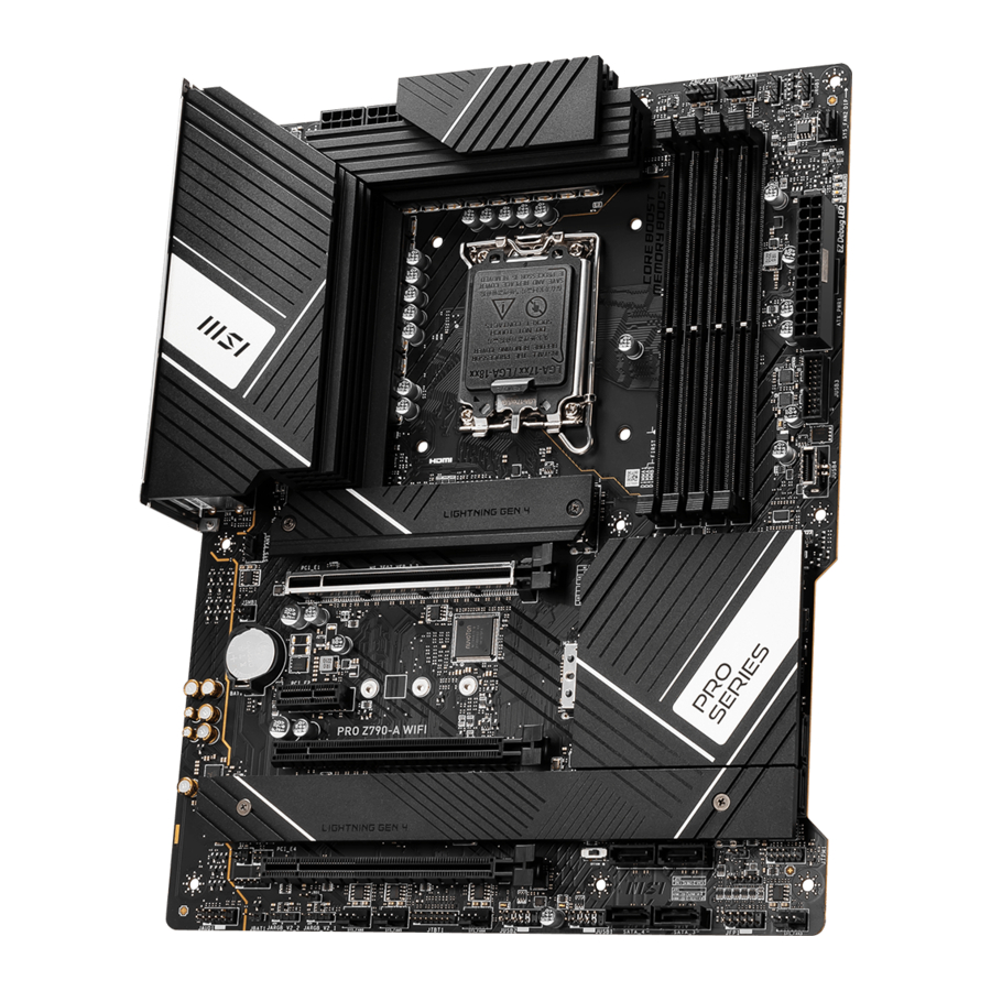 MSI PRO Z790-A WIFI - Motherboard Manual