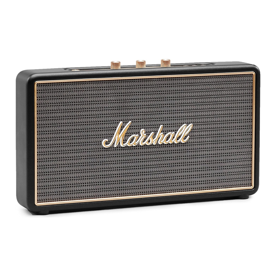 Marshall Stockwell - Portable Stereo Loudspeaker Manual
