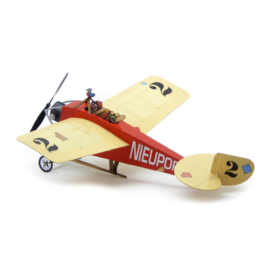 Stevens AeroModel 1911 Nieuport Build Instructions