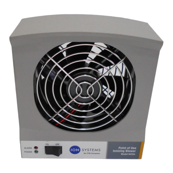 ITW ION SYSTEMS 6432e User Manual