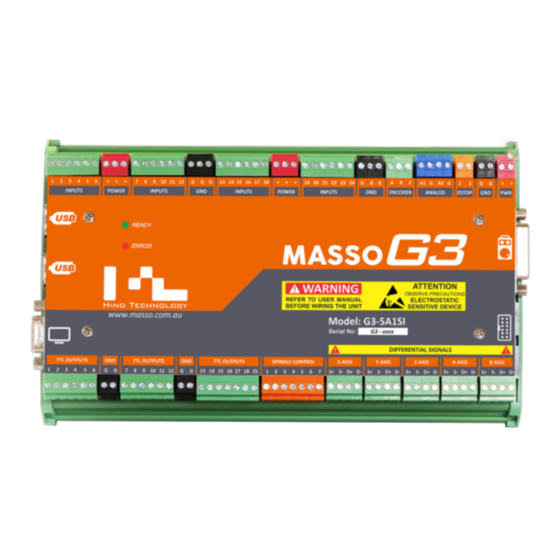 MASSO G3 Documentation