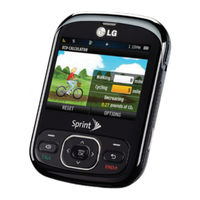 LG Sprint Remarq Quick Start Manual