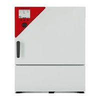 Binder KB 240 Operating Manual