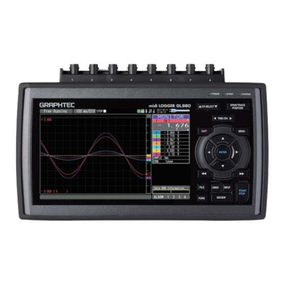 GRAPHTEC GL980 Quick Start Manual