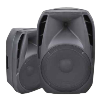 Power Dynamics PDA-12A MP3 Manuals