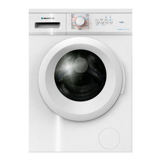 MiLECTRIC LAVADORA LV-SN72DWN Manual
