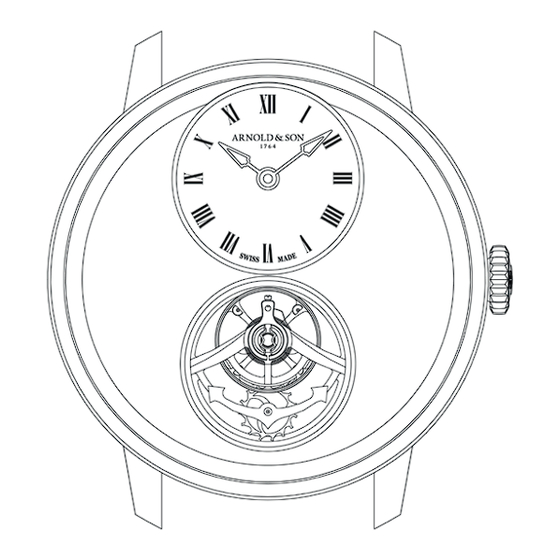 Arnold & Son ULTRATHIN TOURBILLON Instruction Manual