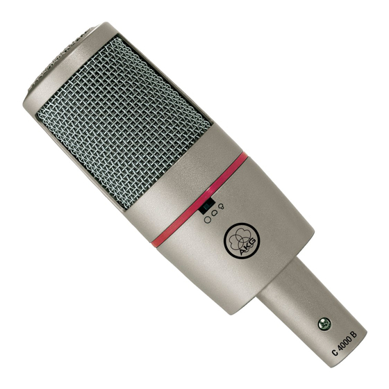 AKG C 4000B Specifications
