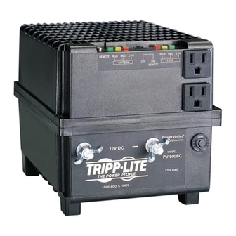 Tripp Lite PV500FC Features And Specifications